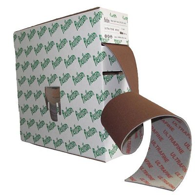 Губка шлифовальная Flexifoam Red Soft Roll ZF120 24000х100х3 mm CAO #120 - extrafine
